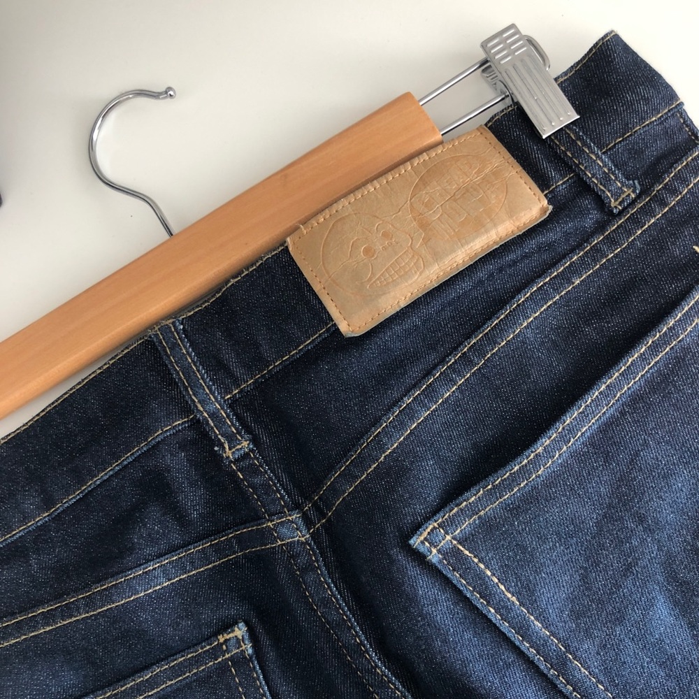 MENS CHEAP MONDAY SLIM LEG JEANS 33/34